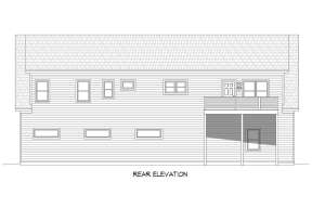 Barn House Plan #940-00396 Elevation Photo
