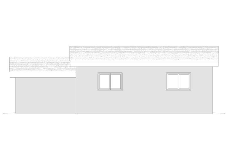 Modern House Plan #940-00397 Elevation Photo