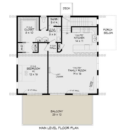 Main Floor for House Plan #940-00398
