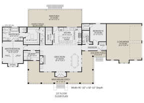 Main Floor for House Plan #4534-00068