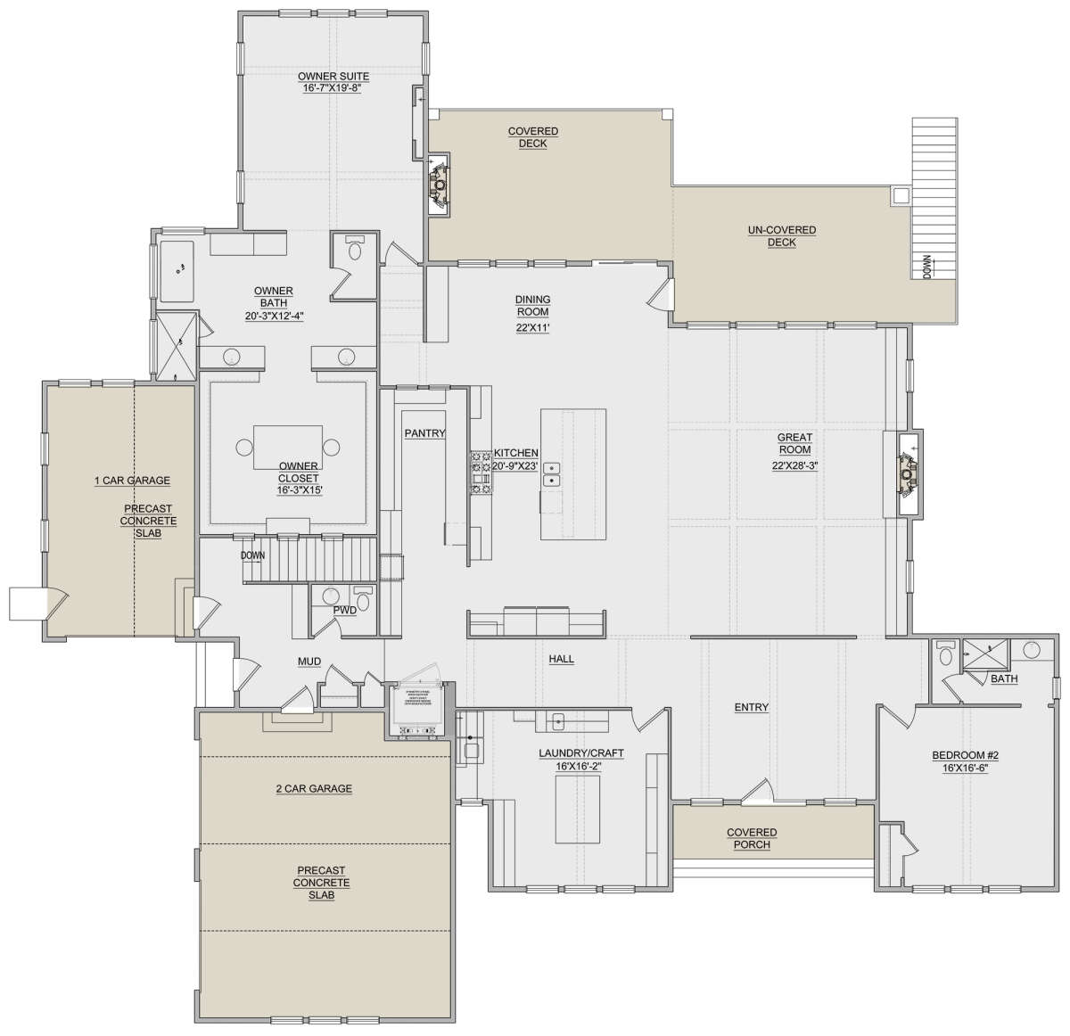 Main Floor for House Plan #8768-00010