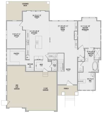 Main Floor for House Plan #8768-00011