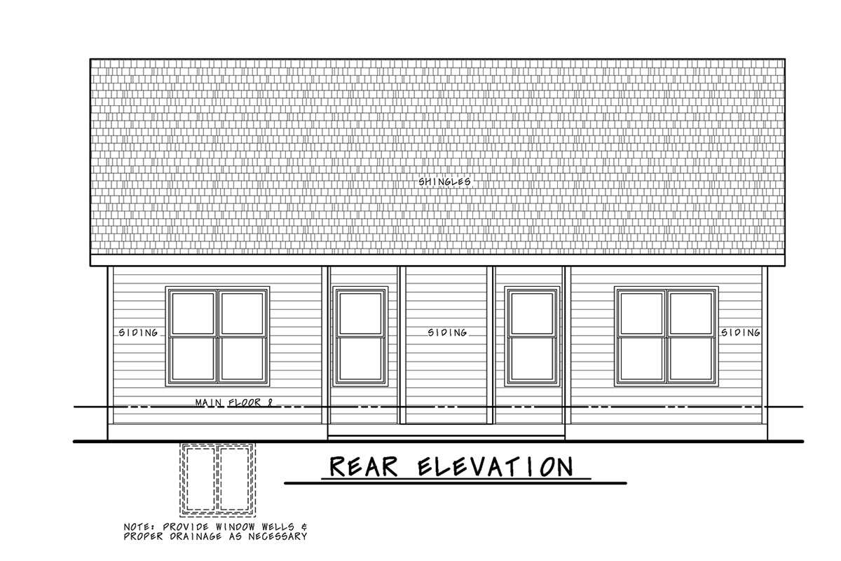 Craftsman House Plan #402-01719 Elevation Photo