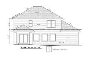 Contemporary House Plan #402-01720 Elevation Photo