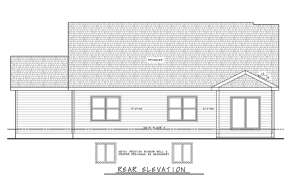 Modern Farmhouse House Plan #402-01721 Elevation Photo