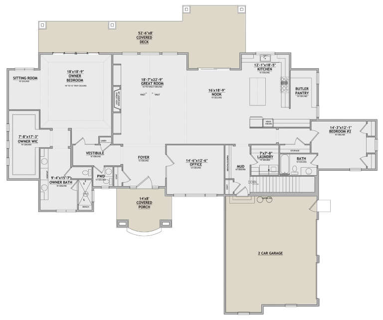 House Plan House Plan #26180 Drawing 1
