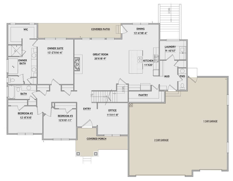 House Plan House Plan #26181 Drawing 1