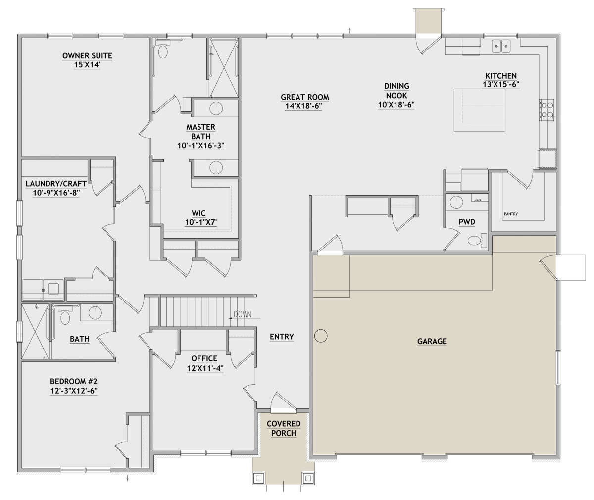 Main Floor for House Plan #8768-00018