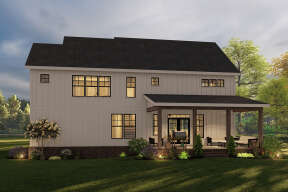 Modern Farmhouse House Plan #009-00308 Elevation Photo