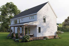 Modern Farmhouse House Plan #009-00308 Elevation Photo