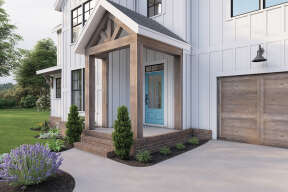 Modern Farmhouse House Plan #009-00308 Elevation Photo