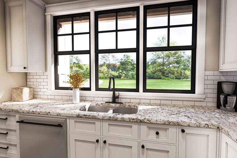Modern Farmhouse House Plan #009-00308 Additional Photo