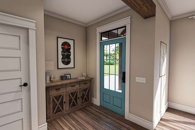 Modern Farmhouse House Plan #009-00308 Additional Photo