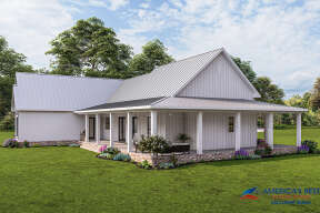 Modern Farmhouse House Plan #041-00263 Elevation Photo
