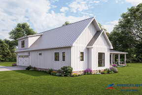 Modern Farmhouse House Plan #041-00263 Elevation Photo