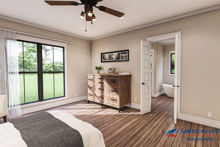 Modern Farmhouse House Plan #041-00263 Additional Photo