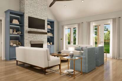Modern Farmhouse House Plan #041-00263 Additional Photo