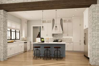 Modern Farmhouse House Plan #041-00263 Additional Photo