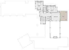 Second Floor for House Plan #5829-00034