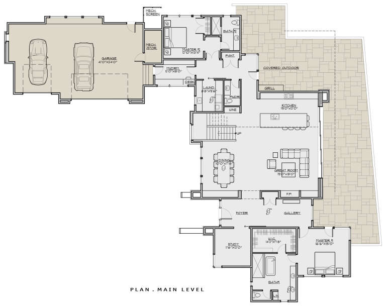 House Plan House Plan #26192 Drawing 1