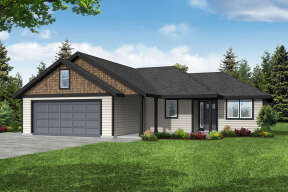Traditional House Plan #035-00959 Elevation Photo