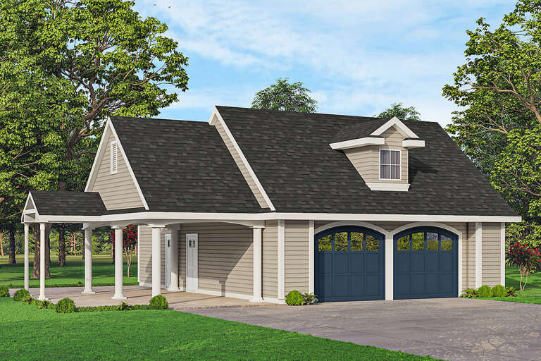 House Plan House Plan #26195 Front Elevation