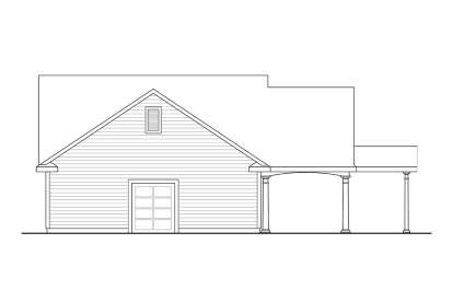 Country House Plan #035-00961 Elevation Photo