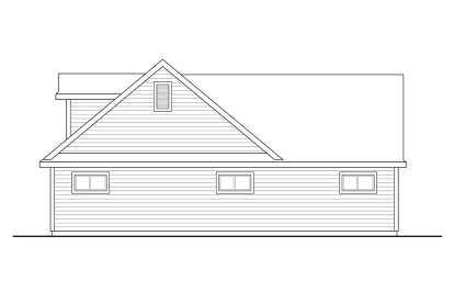 Country House Plan #035-00961 Elevation Photo