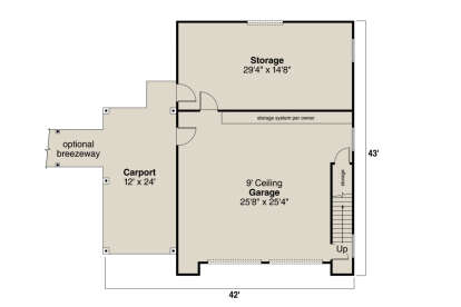 House Plan House Plan #26195 Drawing 1