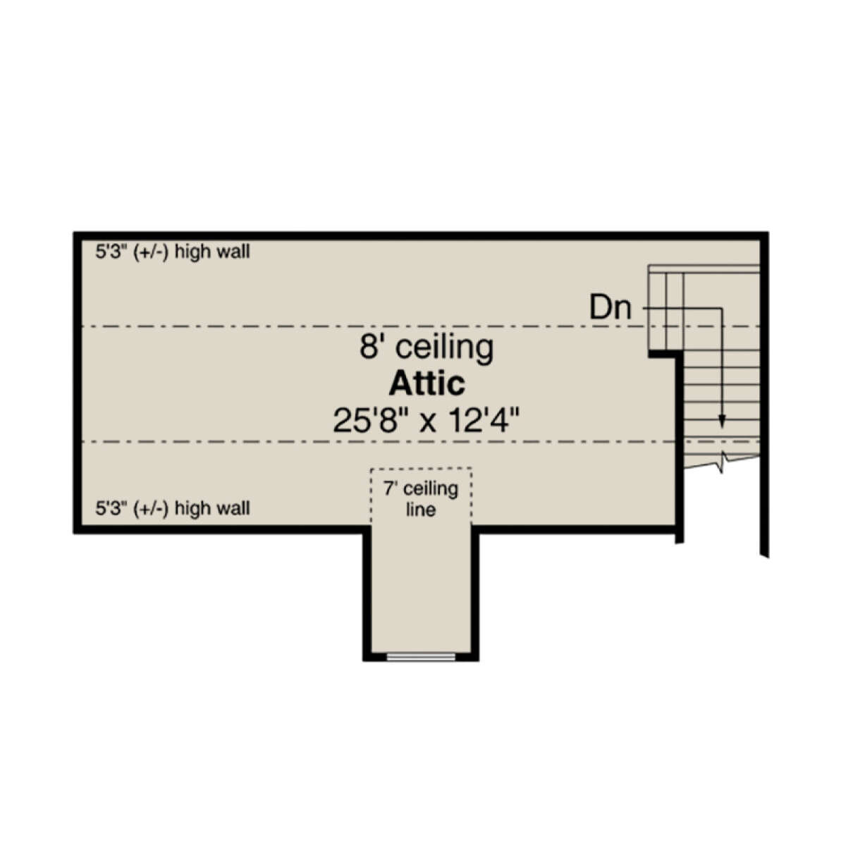 Second Floor for House Plan #035-00961