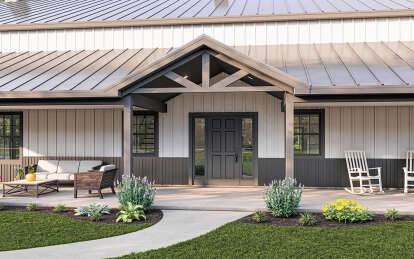 Barn House Plan #5032-00139 Elevation Photo