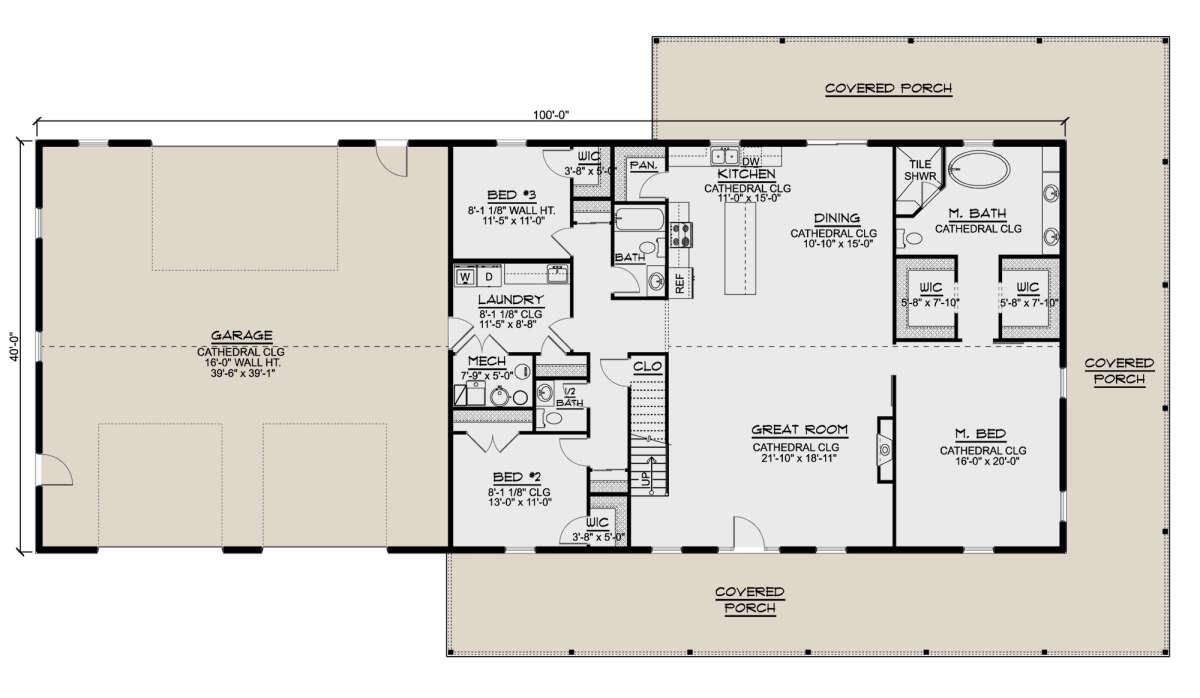 Main Floor for House Plan #5032-00139