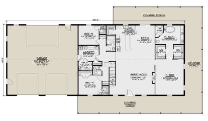 Main Floor for House Plan #5032-00139