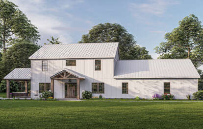 Barn House Plan #5032-00140 Elevation Photo