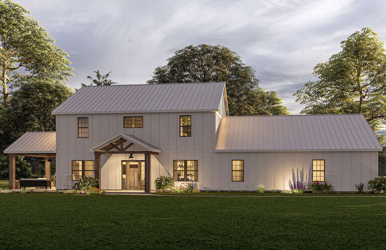 Barn House Plan #5032-00140 Elevation Photo