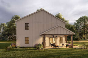 Barn House Plan #5032-00140 Elevation Photo
