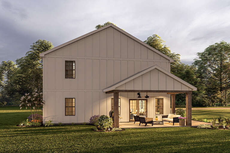 Barn House Plan #5032-00140 Elevation Photo