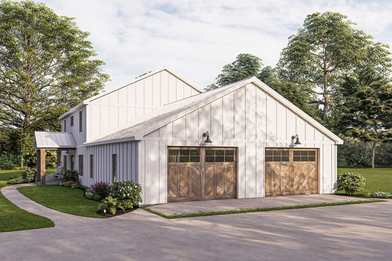 Barn House Plan #5032-00140 Elevation Photo