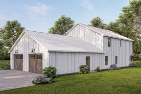 Barn House Plan #5032-00140 Elevation Photo