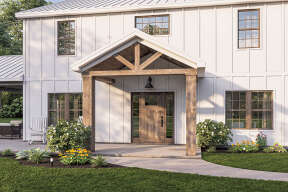 Barn House Plan #5032-00140 Elevation Photo