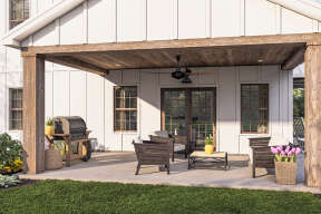 Barn House Plan #5032-00140 Elevation Photo