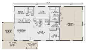 Main Floor for House Plan #5032-00140