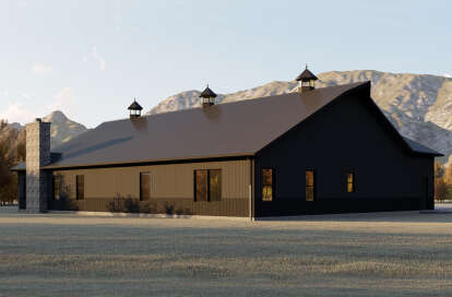 Barn House Plan #5032-00141 Elevation Photo