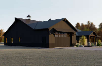 Barn House Plan #5032-00141 Elevation Photo