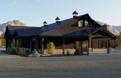 Barn House Plan #5032-00141 Elevation Photo