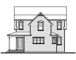 Country House Plan #034-00013 Elevation Photo