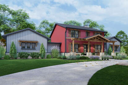 Barn House Plan #9401-00115 Elevation Photo