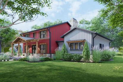 Barn House Plan #9401-00115 Elevation Photo