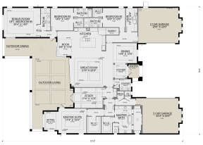 Main Floor for House Plan #5565-00113