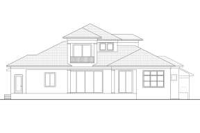 Contemporary House Plan #5565-00115 Elevation Photo